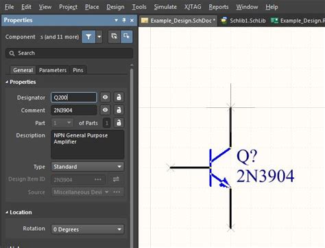 how to rotate components in altium.